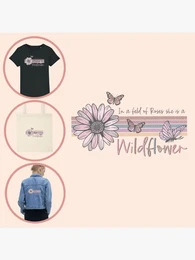 Transferencia de ropa Flor Silvestre