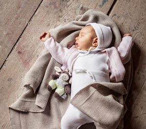 Jacket round neck pink made of 100% finest merino wool