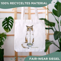 Jutebeutel – Ramenkatze