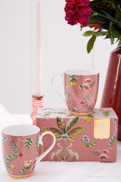 Set/2 Mugs Large La Majorelle Pink 350ml