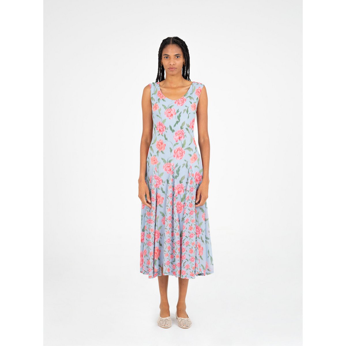 Floralis kjole med blomsterprint