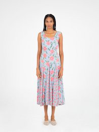 Floralis kjole med blomsterprint