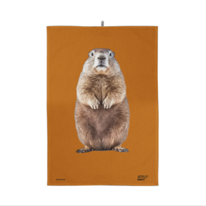 100% mountain cotton printed tea towel
