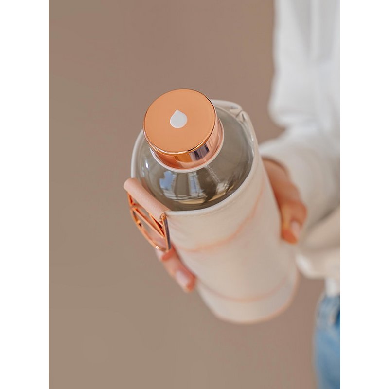 EQUA Mismatch Glass Water Bottle