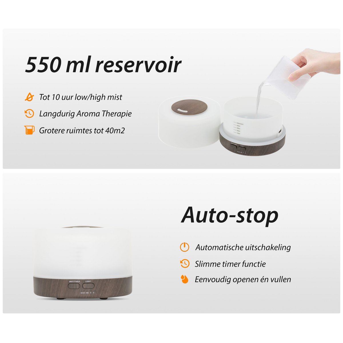 Happiness Pro - Dark Wood - Aroma Diffuser