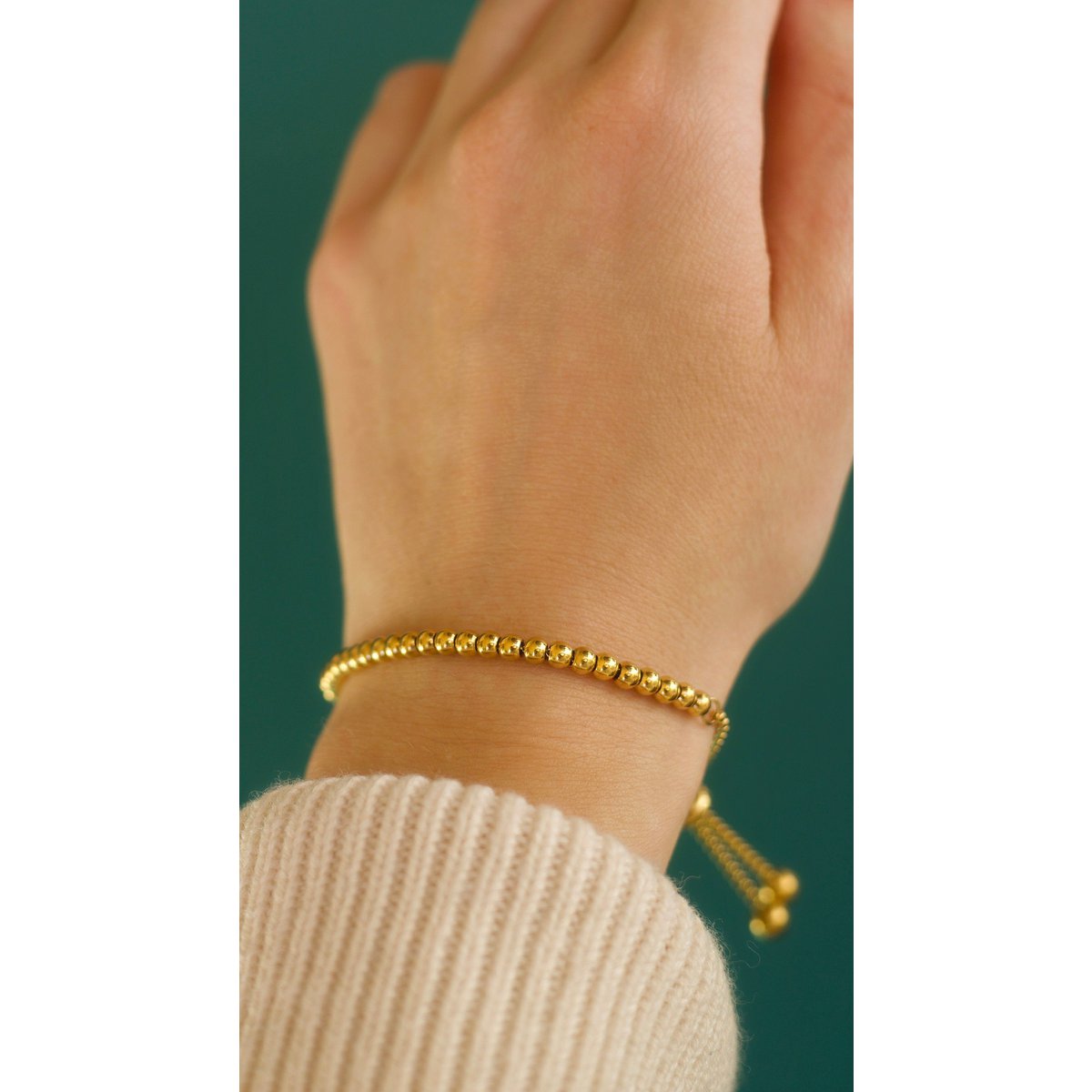 Leonidas - Pulsera de bolas con cuentas