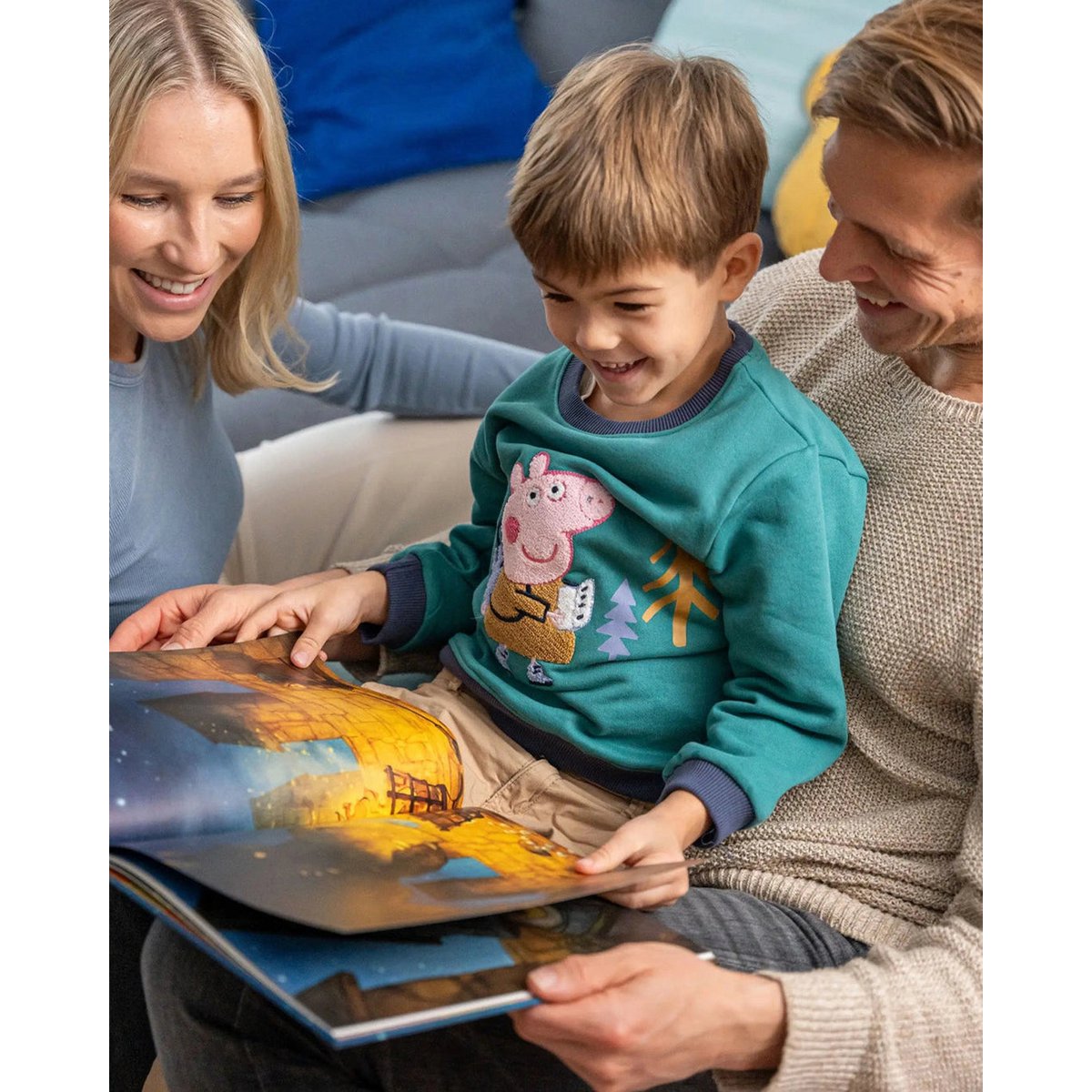 koaa – Peppa Wutz « Forest » – Pull vert