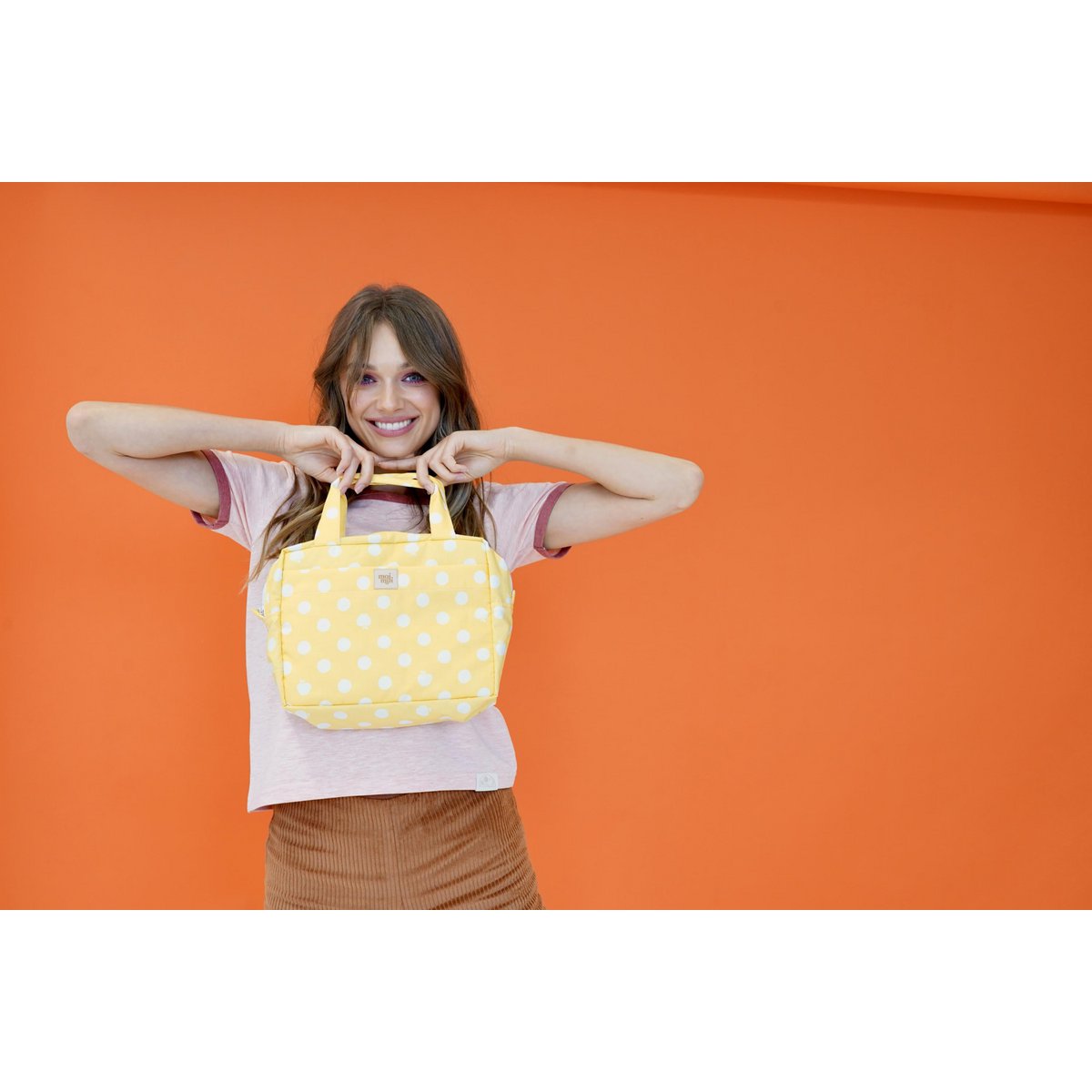 Makeup bag "Dots" Big size