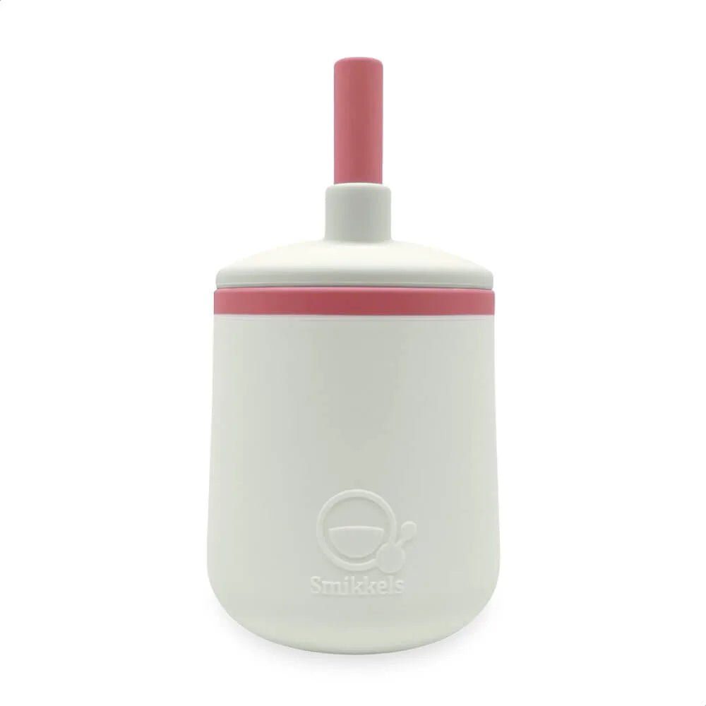 Silicone children's cup (white)