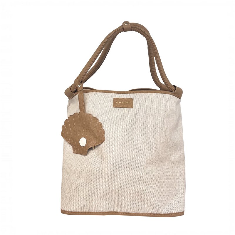 Premium Beach Bag Camel