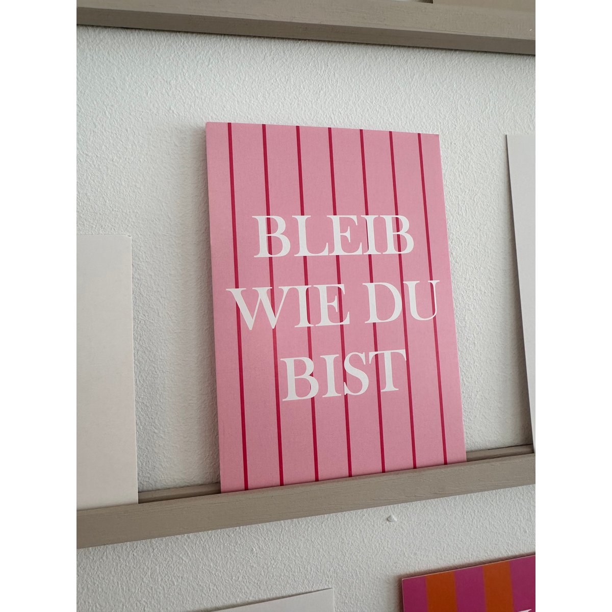 Ansichtkaart verblijf zoals je bent