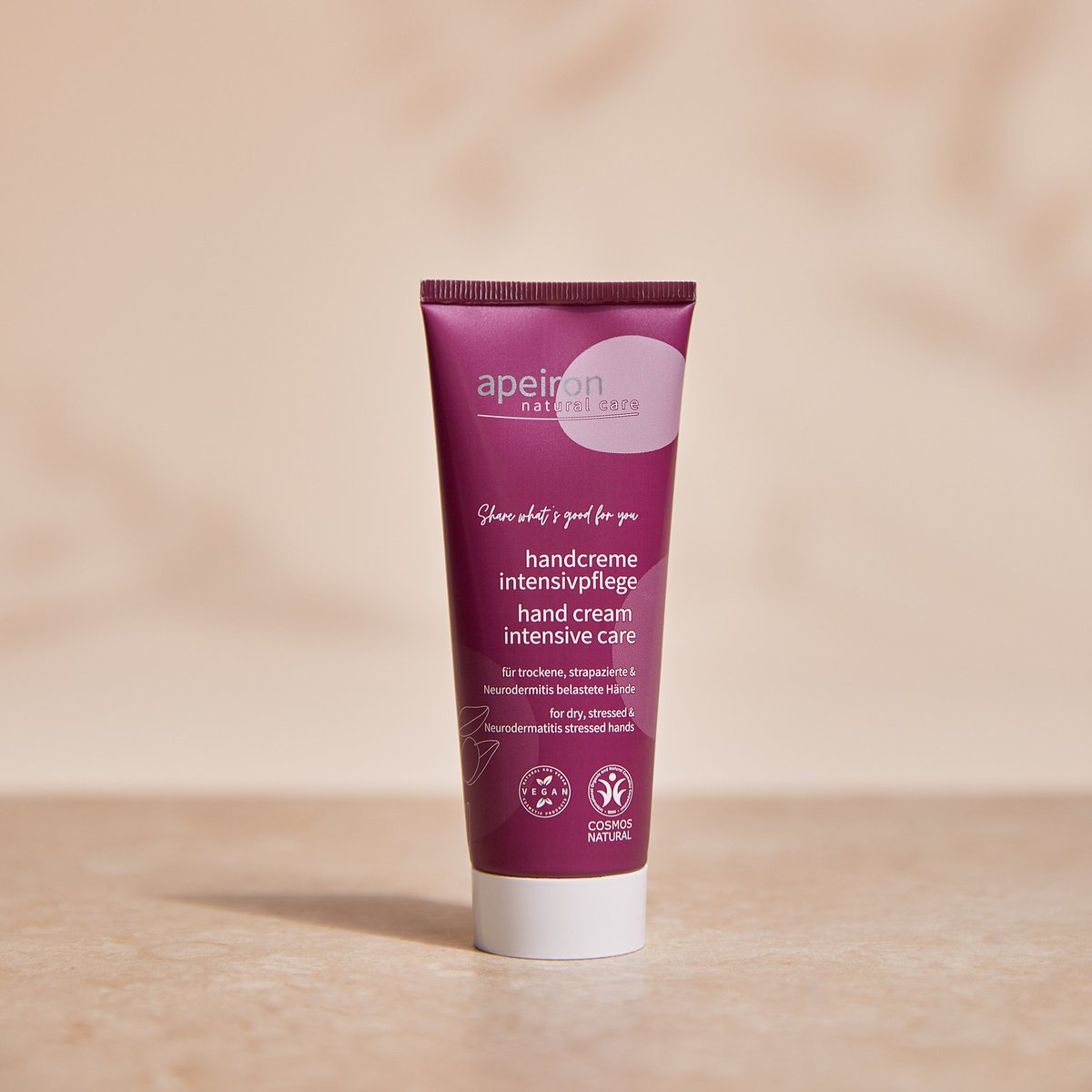 apeiron Handcreme - sanfte & schnelle Intensivpflege 75ml