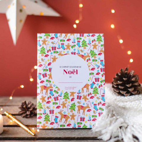 Notitieboekje voor kerstsouvenirs