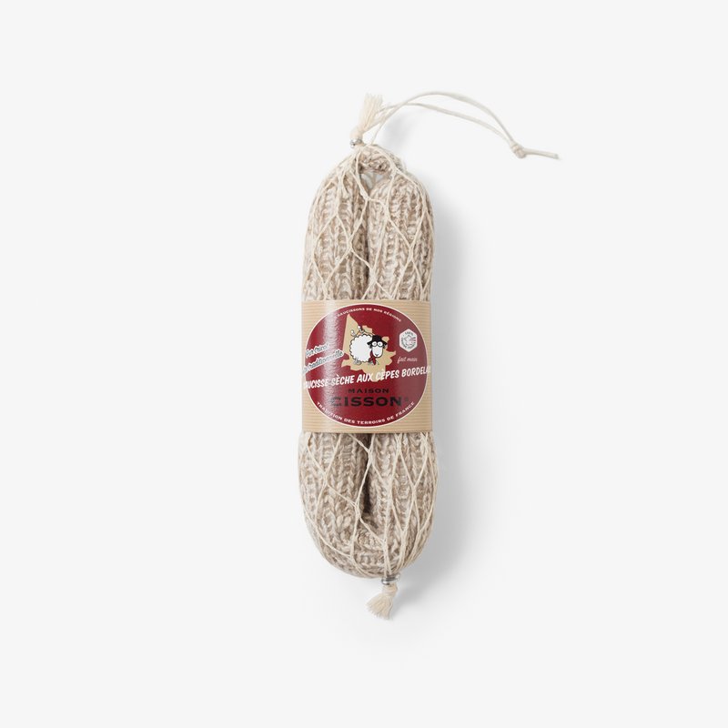 "Salsiccia secca con funghi porcini bordolesi"