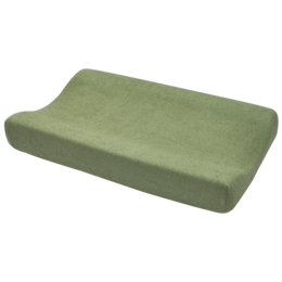 Aankleedkussenhoes badstof Olive Green