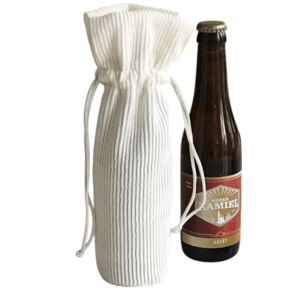 Velvet bottle bag 25x6cm