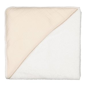 Ecru bath cape