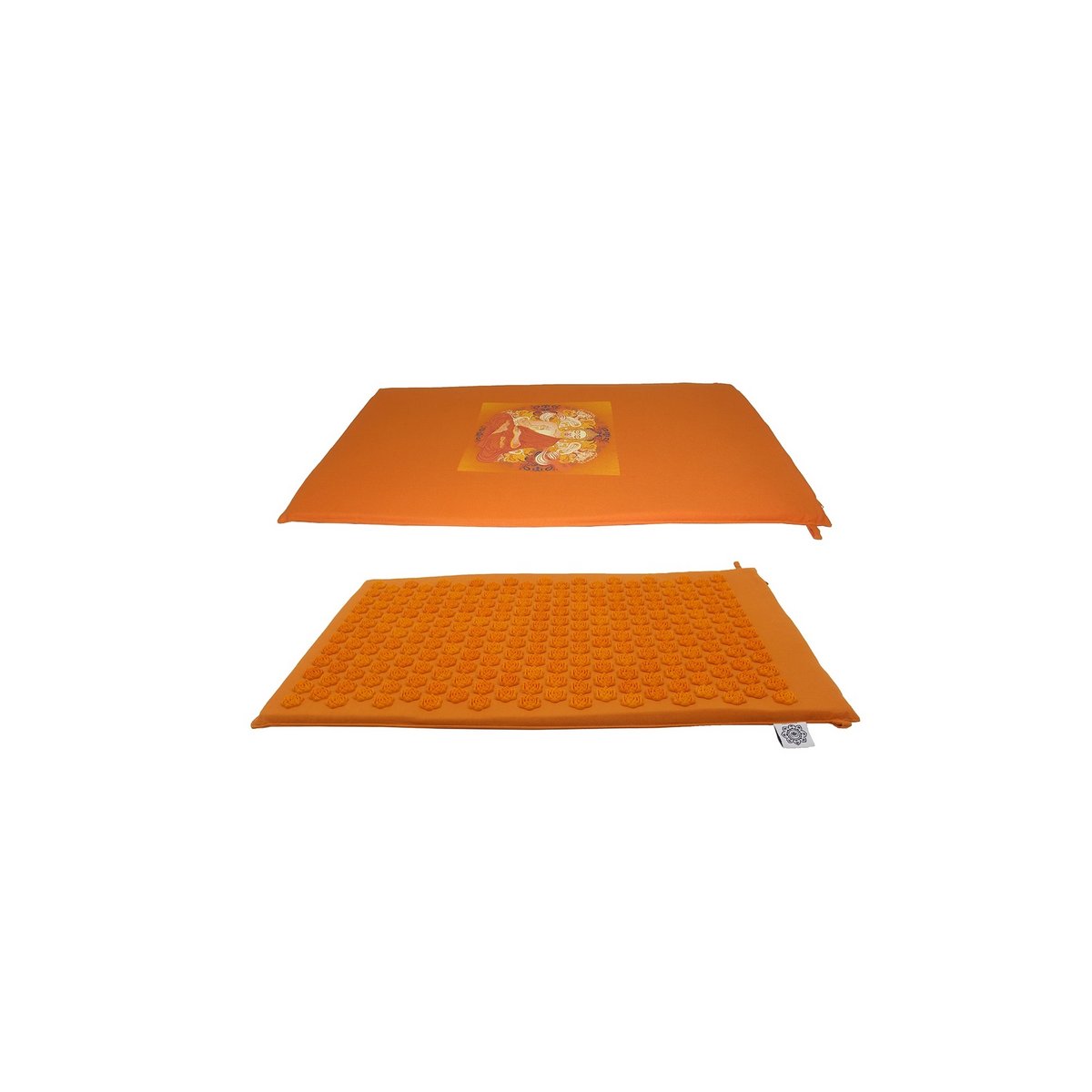 Acupressure/ Shakti Mat Orange With Orange Spike (Buddha)