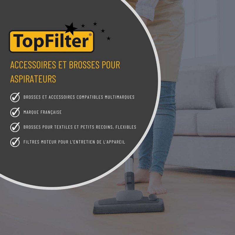 Punta flessibile per aspirapolvere TopFilter