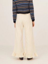 Tender White Corduroy Pants