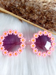 Zonnebril kids Madelief roze | kinderzonnebril