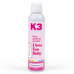 Foaming Shower Gel K3 200ml - I Love You Baby