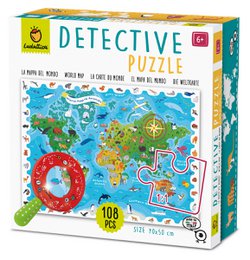 Detective Puzzle - Animal Map