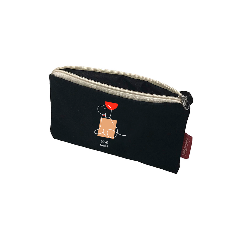 Damepunge / Pung / Kortholder model "LOVE BARKS"