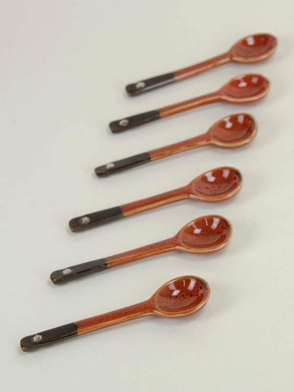 Set di 6 cucchiai di laterite di Hoa Bien