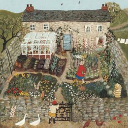 New York Puzzle Company Puzzle The Walled Garden - 500 pieces