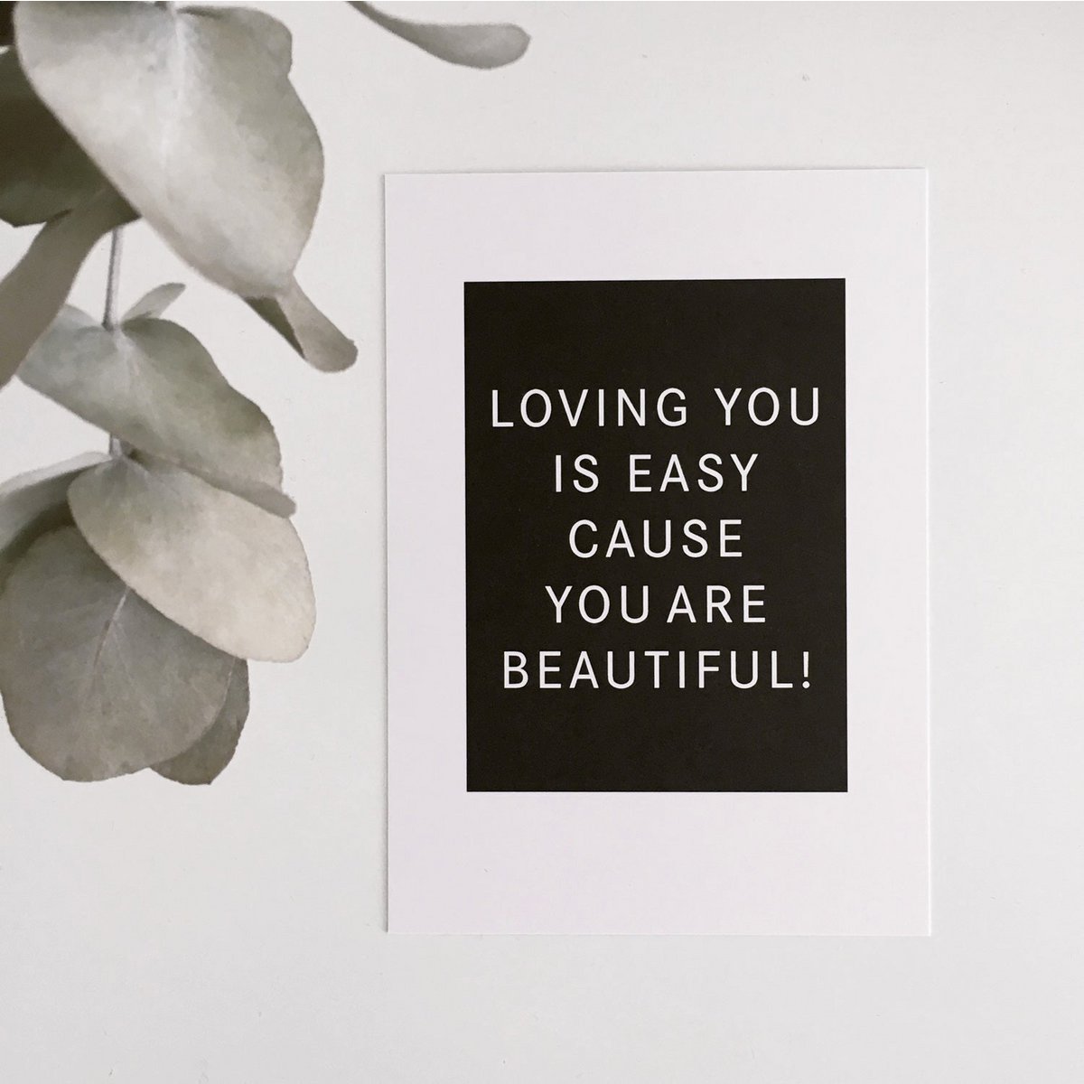 Loving you is easy