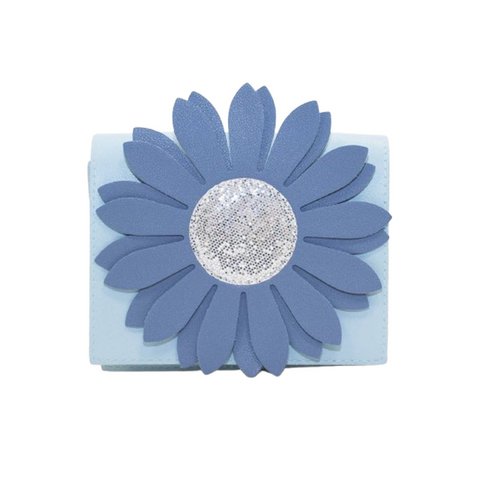 Sac bandoulière enfant - Flora Bleu