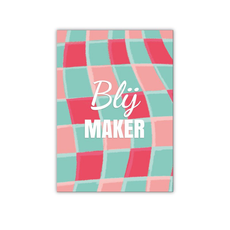 Waarderingskaart 'Blijmaker'