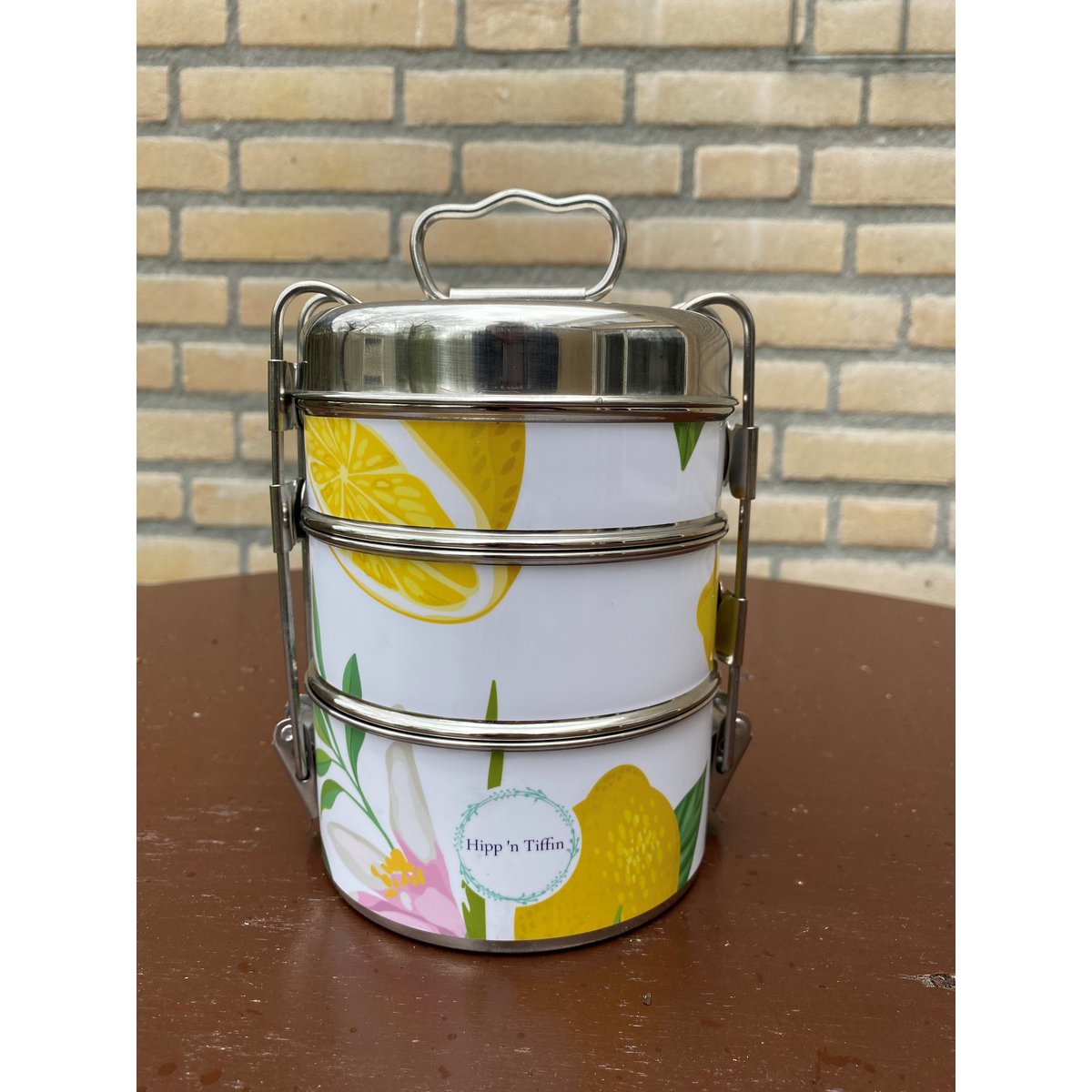 Tiffin - Lunch box - Cytryna