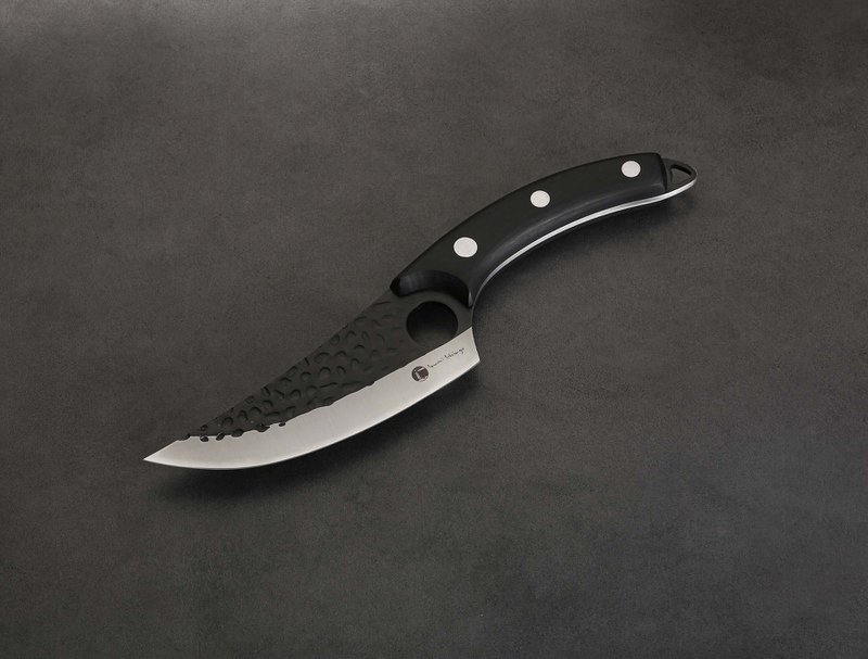 IZUMI ICHIAGO Outdoor Küchenmesser , Schwarzes Pakkaholz
