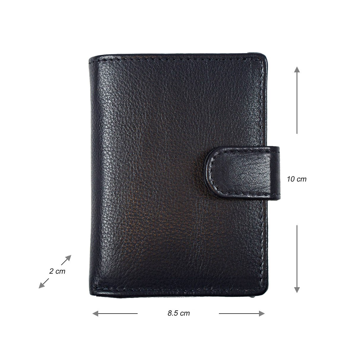 Cardprotector - Miniwallet - Mini wallet - Leather card holder leather - Credit card holder In 11 Colors
