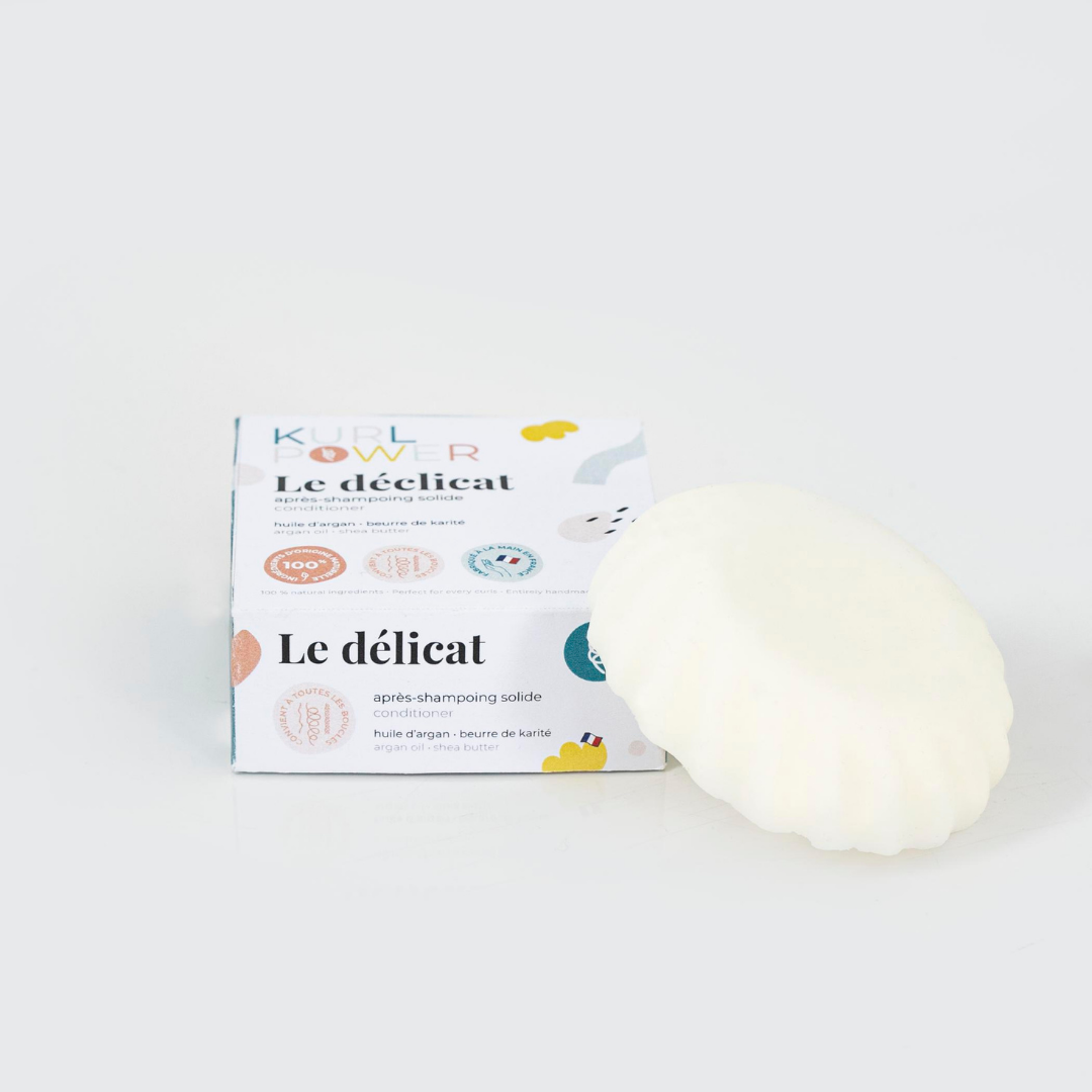 Après-shampoing solide  "Le Délicat"