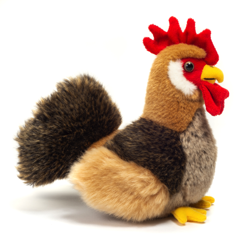Rooster 17 cm - plush toy - soft toy
