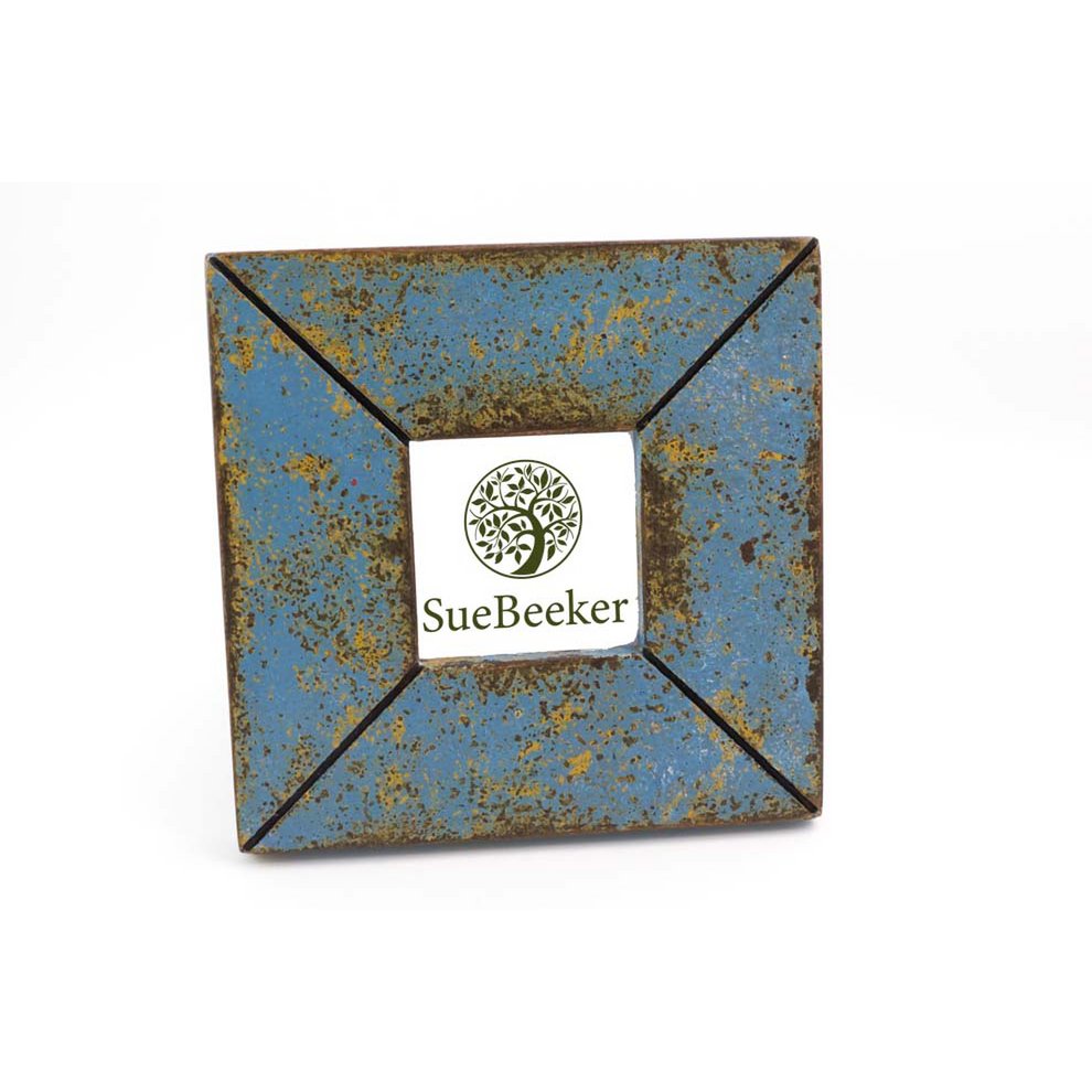 Photo frame - picture frame - model vintage - antique blue - vintage