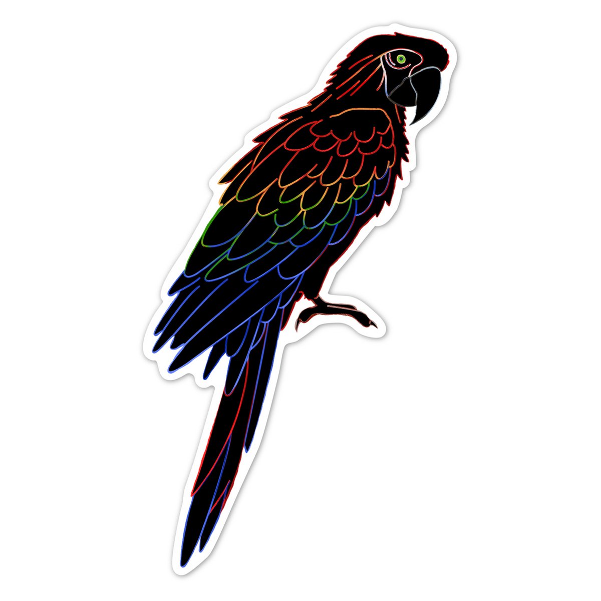 Scratch Stickers - Vogels