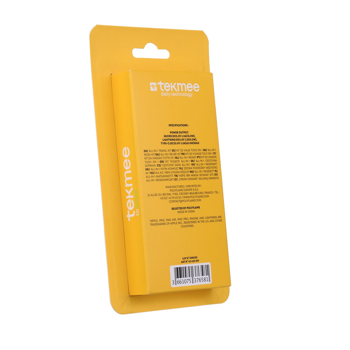 ALL-IN-1 TRAVEL KIT – Kit de Voyage Universel