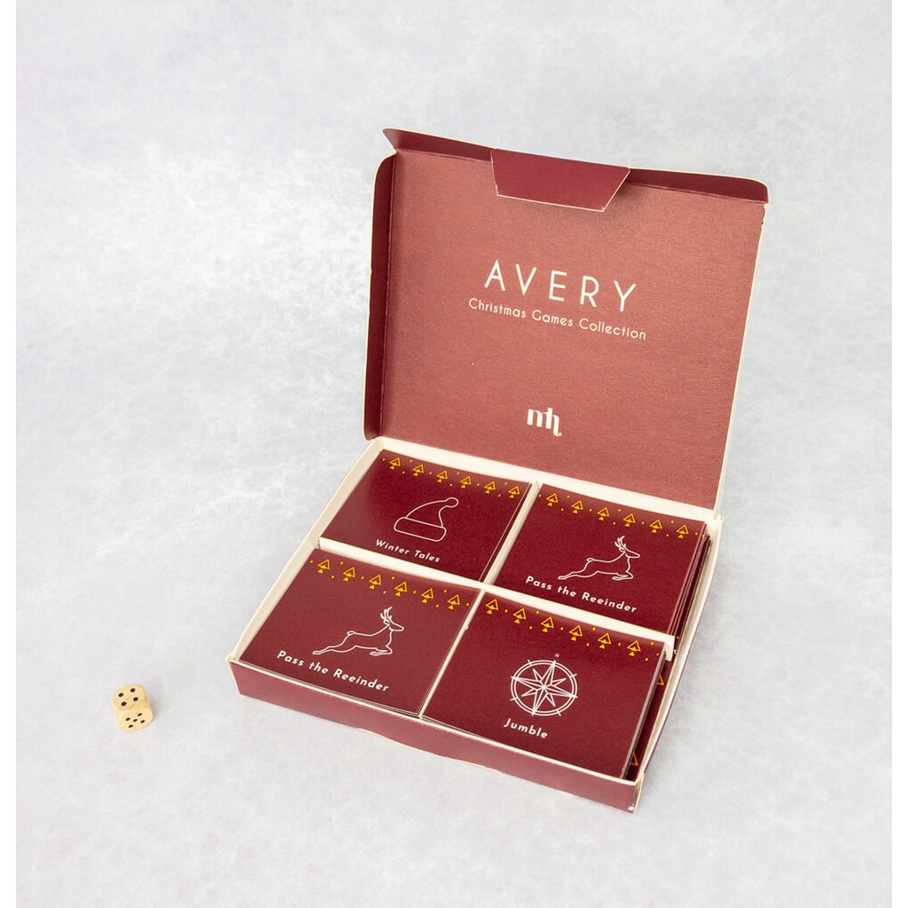 Avery 4-in-1 Familie Kerstspellen