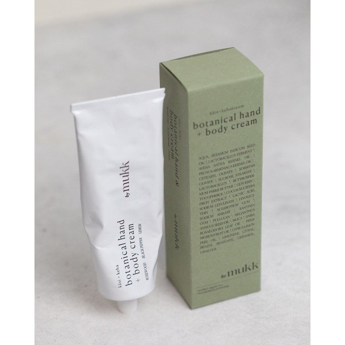 Crema mani e corpo botanica