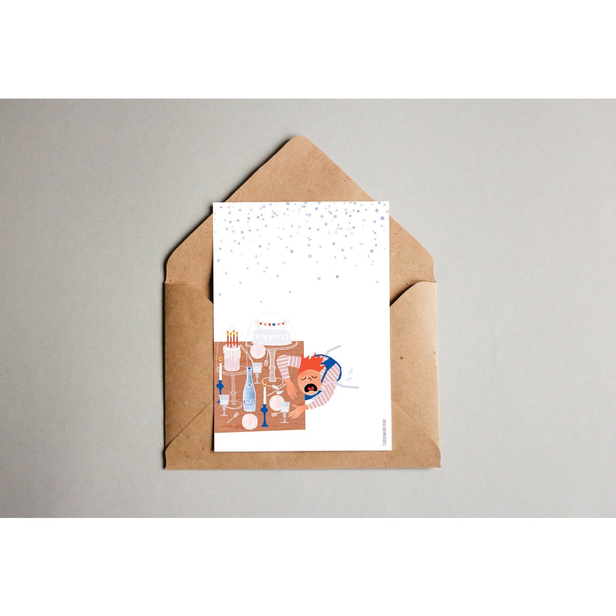 Postkarte "Es ist meine Party ..."