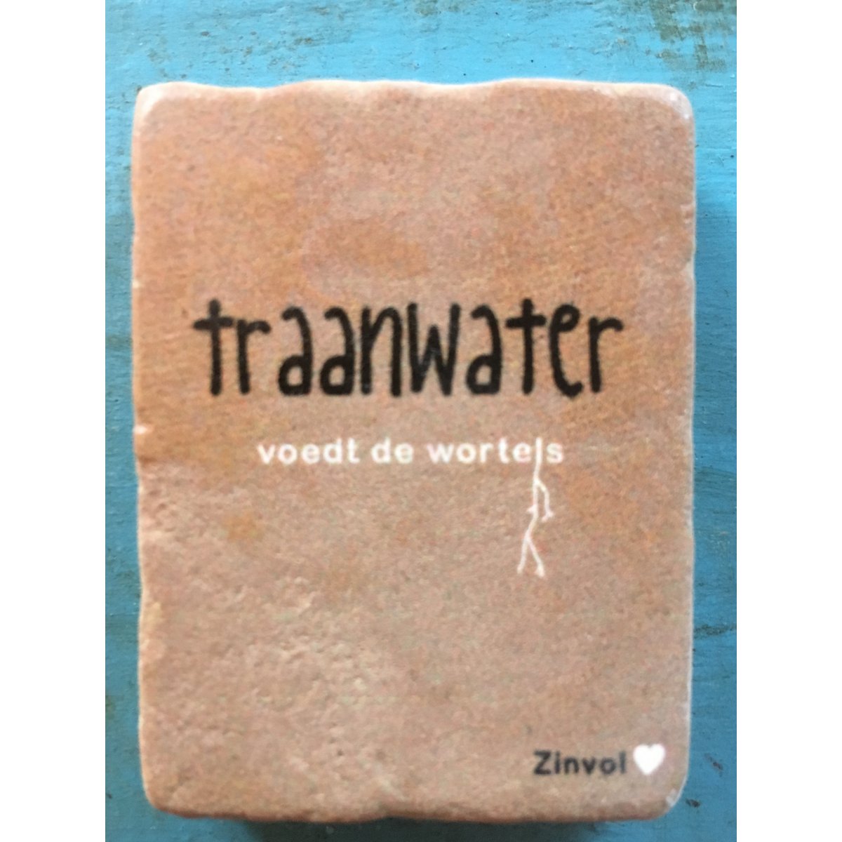 Traanwater voedt de wortels