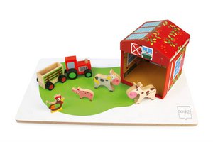 Scratch Mix+Play: DEMO PLATE für PLAY BOX 50x30x1,2cm, enthält 6 Filzp