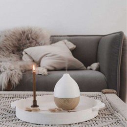 Nimbus 2.0 også natlampe - Geurwolkje® Diffuser - Lyst træ - 200 ml - Vejledende udsalgspris 44,95 €