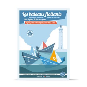 Floating boats
