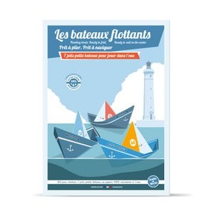 Floating boats