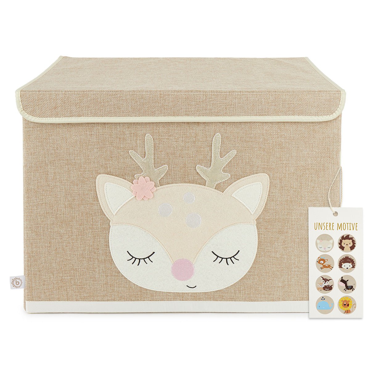 Storage box Reh Ella with lid